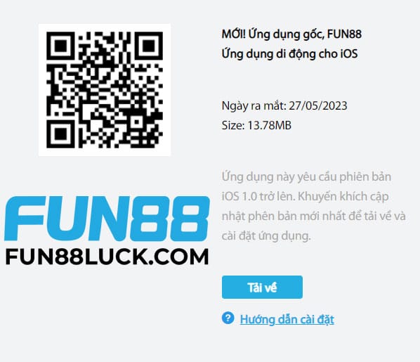 tải app fun88 ios chính thức từ fun88luck.com